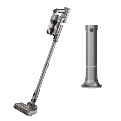 Aspirateur balai - station d'auto vidage E-Storm Turbo